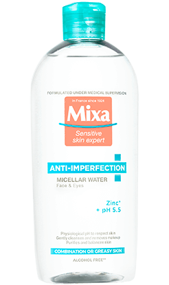 MIXA Anti-Imperfection micelární voda pro smíšenou a mastnou citlivou pleť