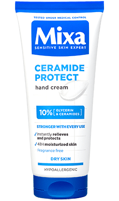 Mixa Ceramide Protect ochranný krém na ruce