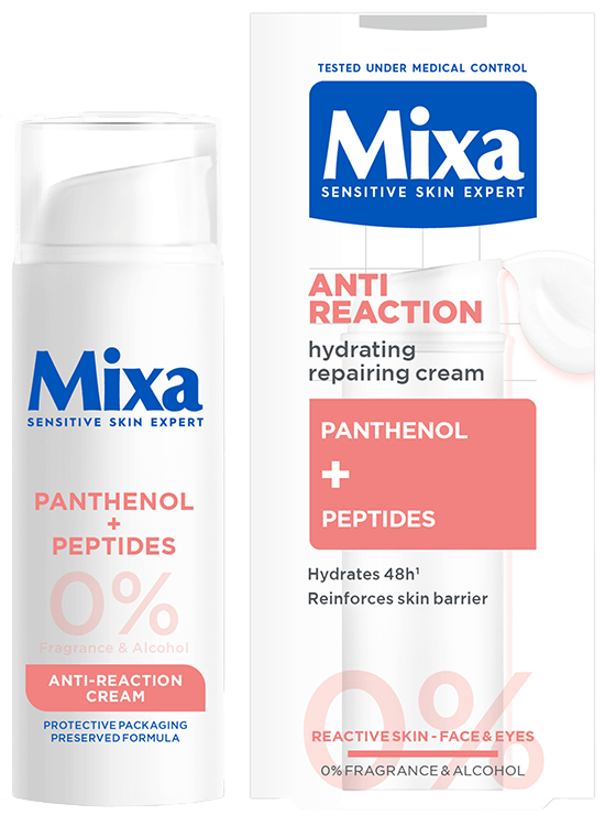 Hydratační regenerační krém Mixa Anti-Reaction
